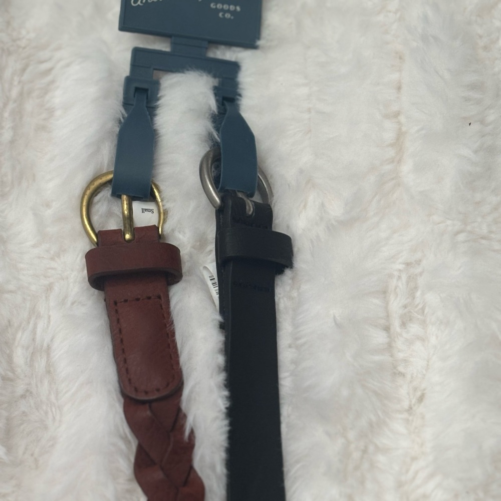 Men’s Belt Sets Size S in Brown and black by Universal Thread NWT